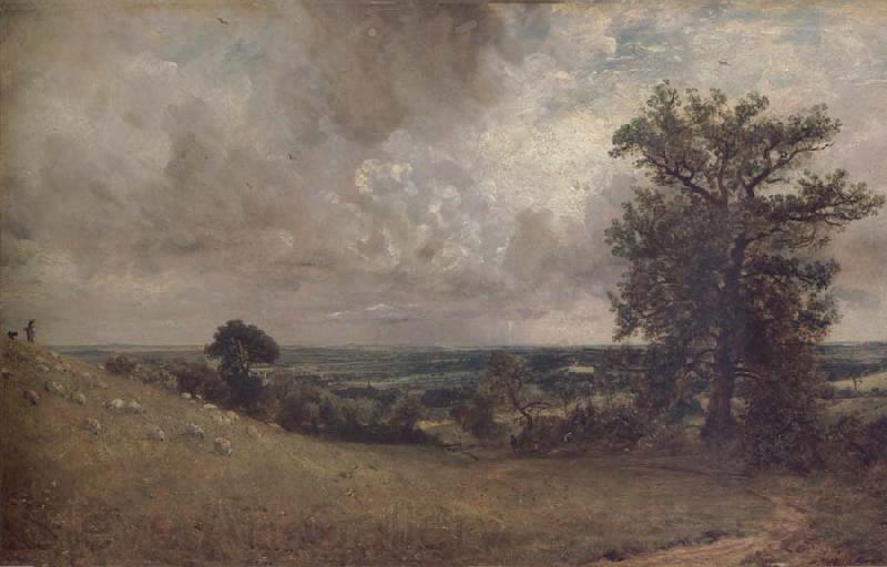John Constable West End Field,Hampstead,noon France oil painting art